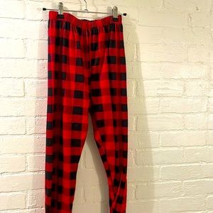 plad stretchy women’s pajama pants
